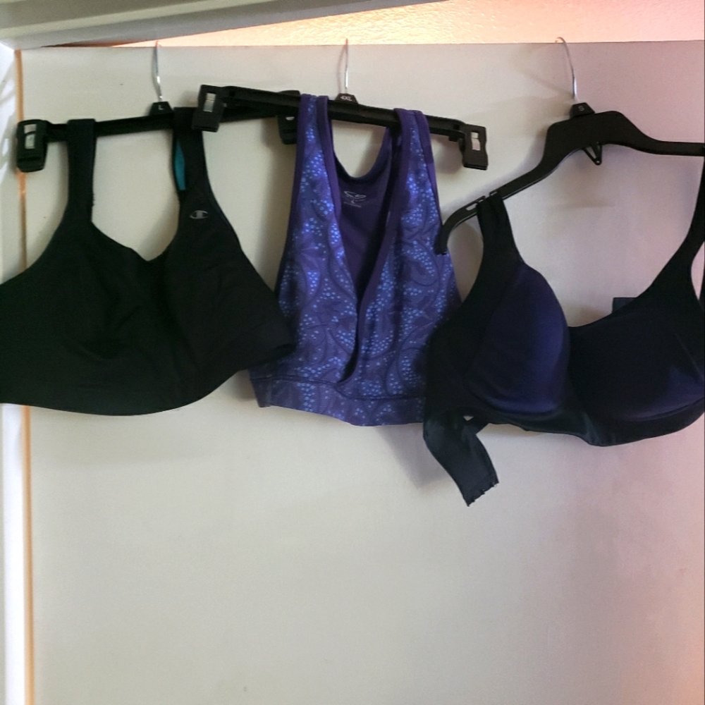 Champion set of 3 bra size 36D